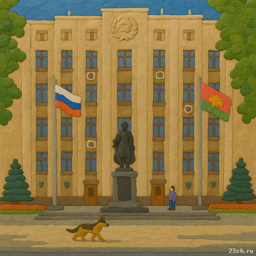 Администрация Краснодарского края, памятник кубанскому казачеству